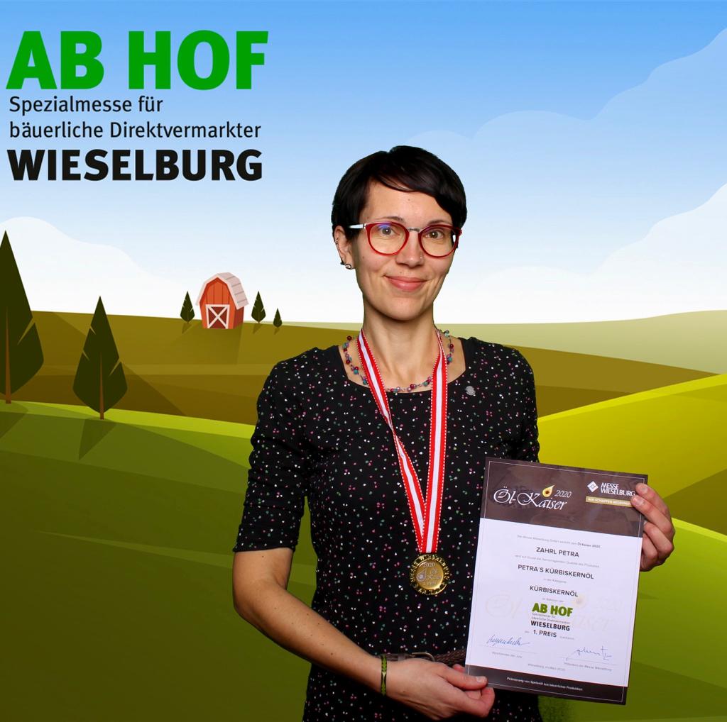 petra´s Kürbiskernöl vergoldet!